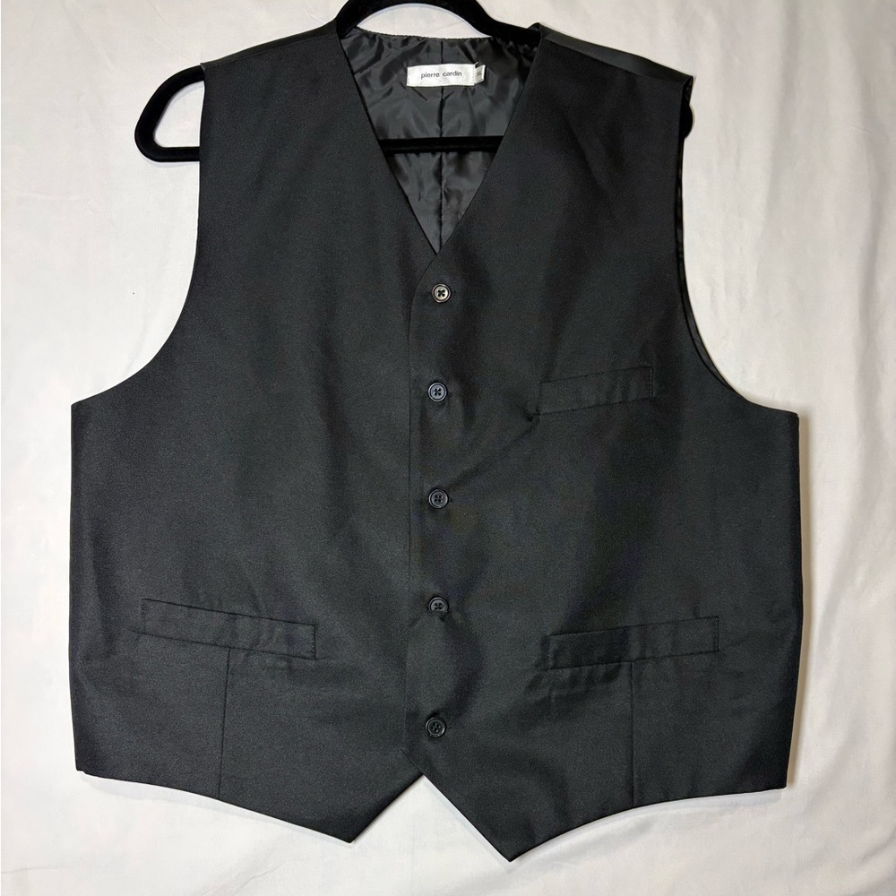 Pierre Cardin Black Vest